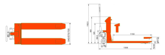 Scale Pallet Truck